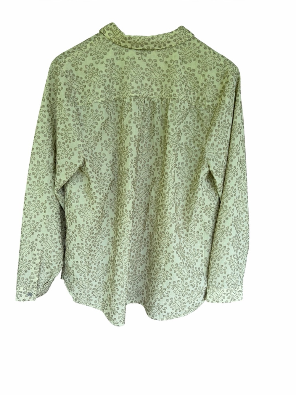 J.Jill Women’s Long Sleeve Paisley Embroidered Button-Down Shirt - Picture 3 of 5